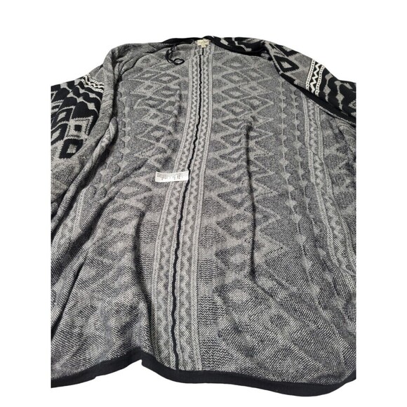 Chip & Pepper L/XL Southwestern Print Open Front Cardigan Sweater Shrug - Picture 4 of 9